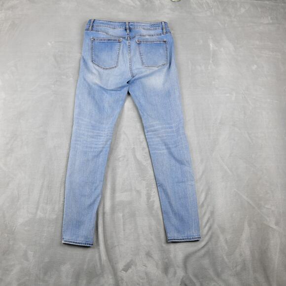 VIGOSS Jeans Womens 30 (29x27) Marley Blue Denim Skinny Stretch - Picture 6 of 11